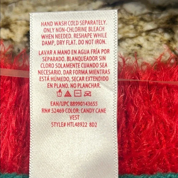 Holiday Time Christmas Vest - Picture 8 of 10